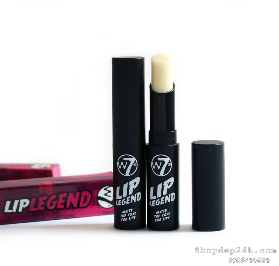 [W7] Son tạo độ lì W7‬ LIP LEGEND MATTE TOP COAT FOR LIPS